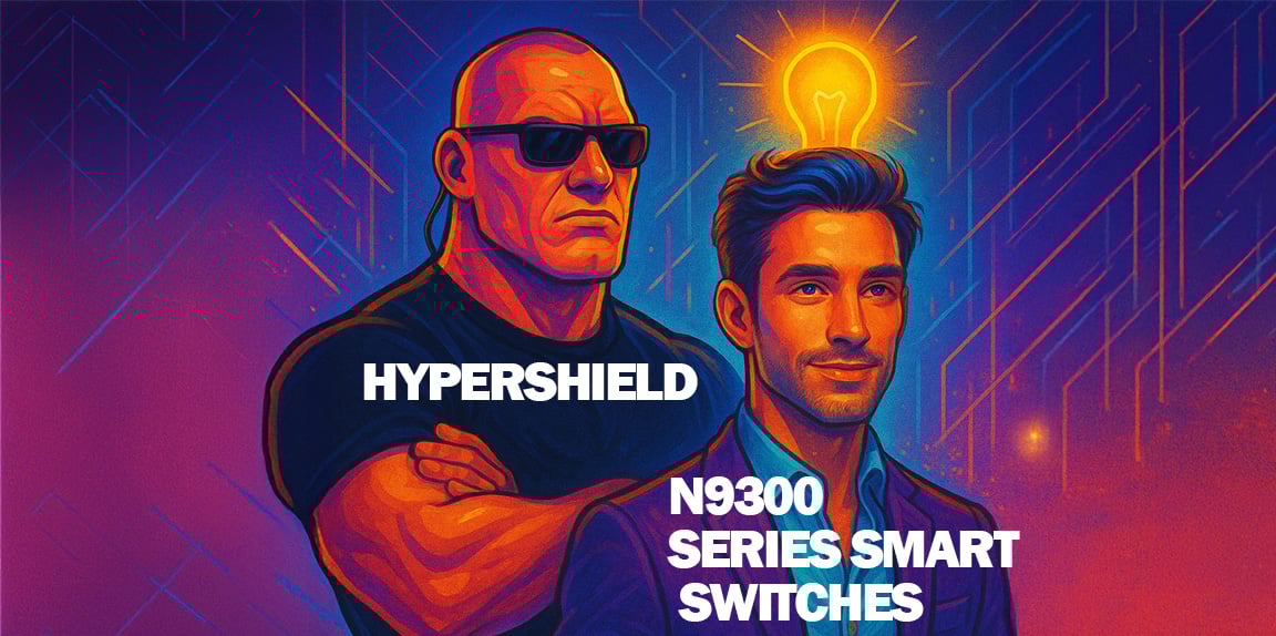 Bouncer and a smart guy to represent Cisco Hypershield and smart switches